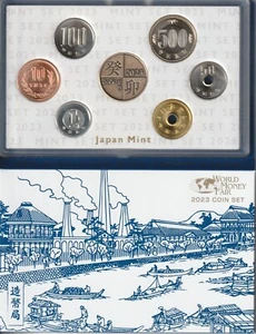 MDS JAPAN COINSET KMS 2023 BU "WMF WORLD MONEY FAIR 2023" - Picture 1 of 2