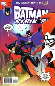 The Batman Strikes #45 Harley Quinn Catwoman Poison Ivy Batgirl DC Comics - Foto 1 di 1