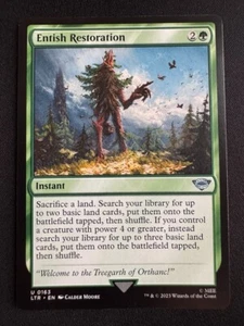 x1 Entish Restoration - MTG Herr der Ringe Magic The Gathering - NM - Bild 1 von 1