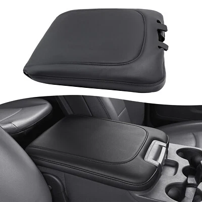 Fits Dodge RAM 1500 2500 3500 2013-2018 Center Console Lid Armrest Leather Cover - Image 1 of 4
