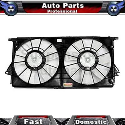 Двойной радиатор и конденсаторный вентилятор TYC для 2006 2007 2008 2009 2010 Buick Lucerne_S - Изображение 1 из 4