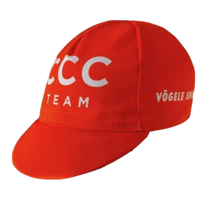 2019 Team CCC Cycling Cap - Made in Italy by Apis - Picture 1 of 8