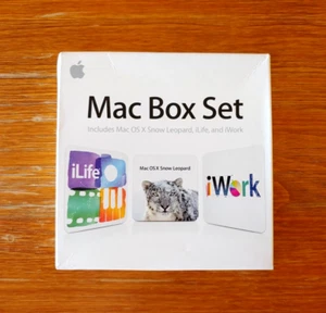 Apple Mac Box Set - Mac OS X Snow Leopard, iLife & iWork - Picture 1 of 11
