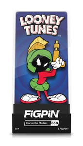 FiGPiN # 650 Looney Tunes MARVIN el MARCIANO Esmalte Pin Estuche Rígido - Imagen 1 de 9