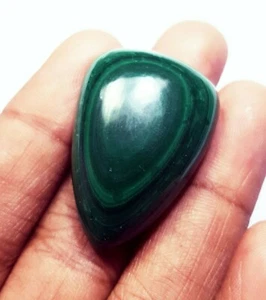 100% malachite naturale 76,20 carati pietra preziosa certificata con regalo gratuito - Foto 1 di 5