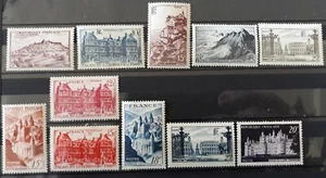 (1952/)  TIMBRES FRANCAIS- 10 Valeurs-N°VOIR DESCRIPTIF  NEUFS SANS CHARNIERE** - Imagen 1 de 4