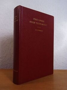 The Greek New Testament. With Dictionary Aland, Kurt, Matthew Black, Carlo M. Ma