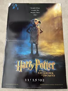 Harry Potter And The Chamber Of Secrets (2002) Original US One Sheet Movie Poste - Picture 1 of 12