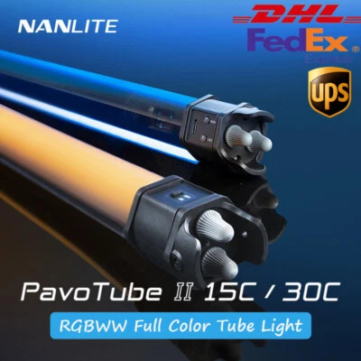 Nanlite PavoTube II 15C 30C RGBWW Full Color Handheld LED Tube Light 2700K-7500K - Image 1 of 4