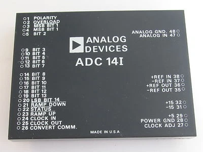 ADC14I Analog Devices 14Bit Dual Slope A/D Converter - Image 1 of 3