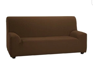 Martina Home Sofa Cover Brown, 2 Places from 120 to 190 cm wide RRP £34 - Picture 1 of 4