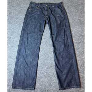 Jeans Levi's Para Hombre 36x33* Azul 569 Suelto Recto Americano Lavado Oscuro Denim - Imagen 1 de 12