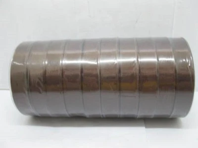 10Rolls X 25Yards Brown Coffee Grosgrain Ribbon 18mm - image 1 of 3