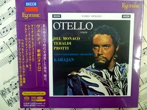 ESOTERIC SACD ESSD-90186/7(2 discs) VERDI OTELLO HERBERT VON KARAJAN WPO NIB - Picture 1 of 10