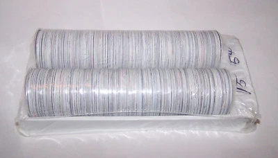 15th Print Unopen Tray  of 500  NEW  Uncirculation 5 cents AAFES pogs  2011 - Image 1 of 3
