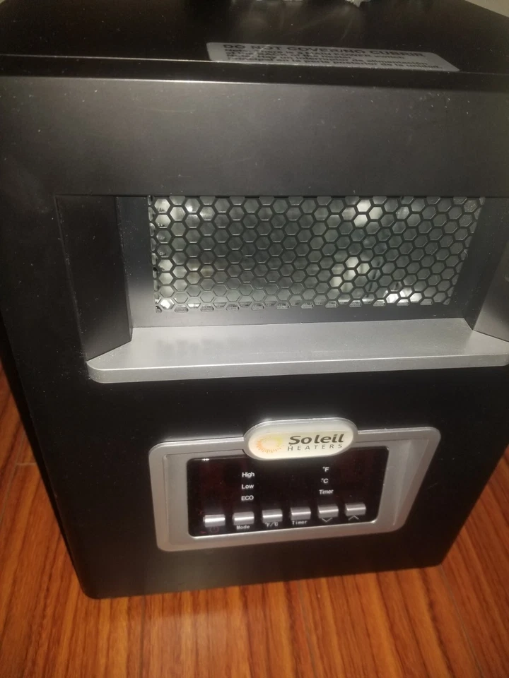 Soleil PH-91F Electric Quartz Infrared Portable Space Heater- Local Pickup ONLY - Image 1 of 1