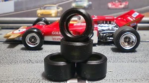 "XPG" URETHANE SLOT CAR TIRES 2pr PGT-20125LM fit POLICAR 2016 Lotus 72 - Picture 1 of 1