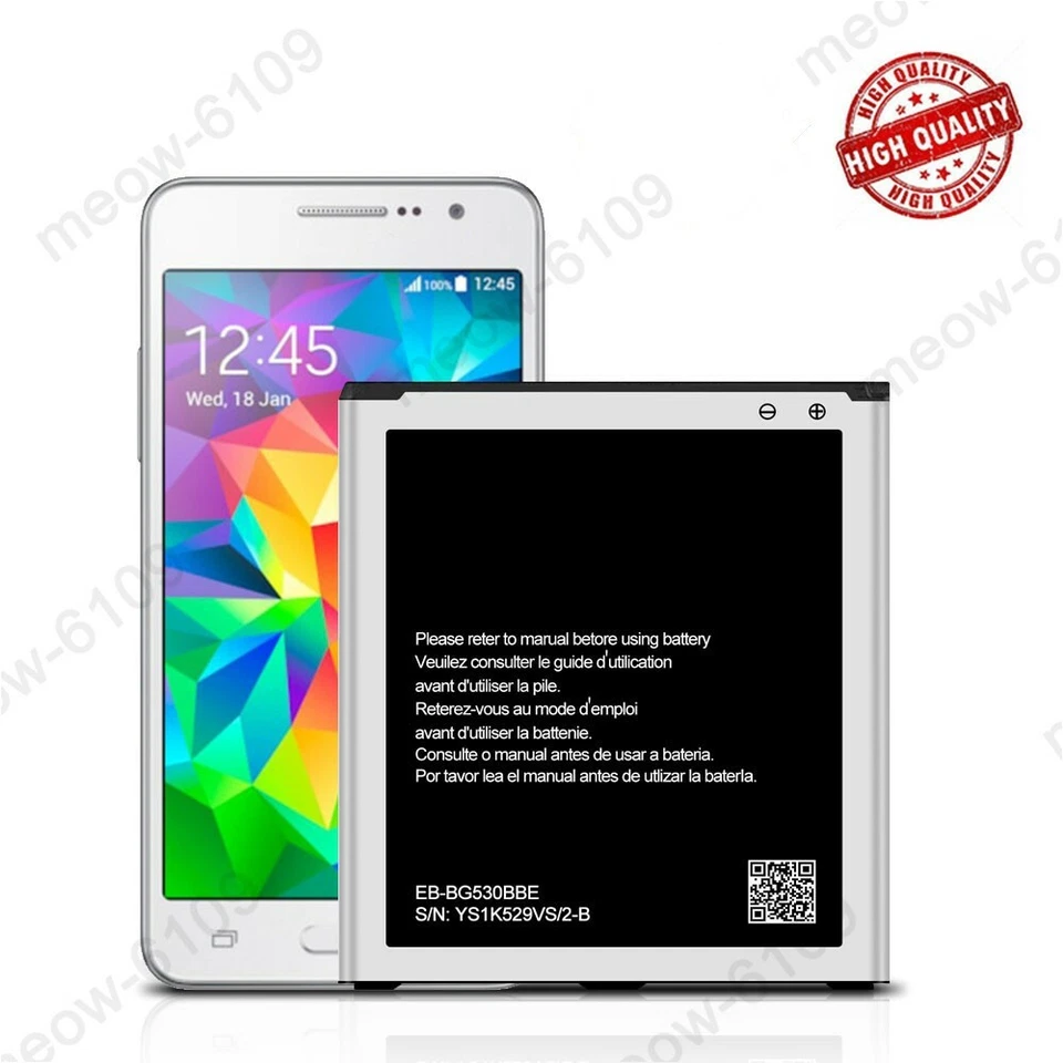 Nueva batería de repuesto EB-BG530BBE para AT&T Samsung Galaxy J3 2018 SM-J337A Foto 1 de 4