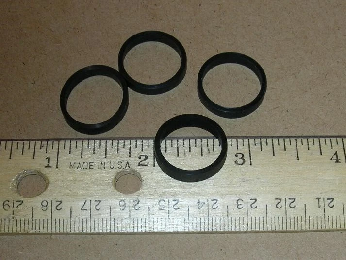 Lionel Traction Tire Diesel 222-108 Set of 4 Tires