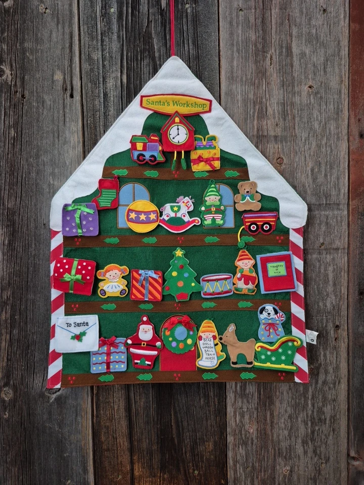 Hallmark Keepsake Kids Santa's Workshop Chris5mas Advent Countdown Calendar 2006 - Image 1 of 4