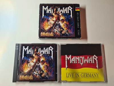 MANOWAR Hell On Stage Live 2-CD 1999 Nuclear Blast NB 279-9 joey demaio - Bild 1 von 2
