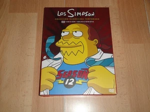 LOS SIMPSON 12ª DUODECIMA TEMPORADA EDICION COLECCIONISTA EN DVD BUEN ESTADO - Picture 1 of 5