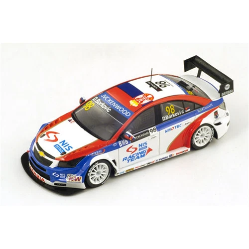 CHEVROLET CRUZE N.77 HUNGARORING WTCC 2014 R.MUNNICH 1:43 Spark Model Auto Compe - Immagine 1 di 1
