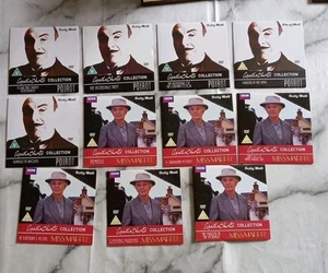 Agatha Christie Collection Poirot/Miss Marple DVDs x 11 Daily Mail Promo Bundle  - Picture 1 of 6