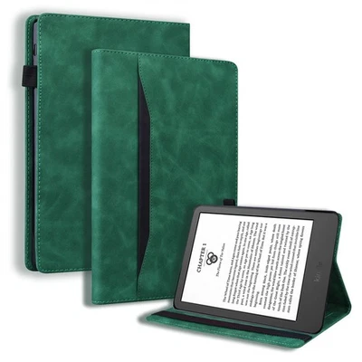 Leather Smart Case Wallet For Kindle Paperwhite 12th Gen 7 inch Flip Stand Cover - Image 1 of 4