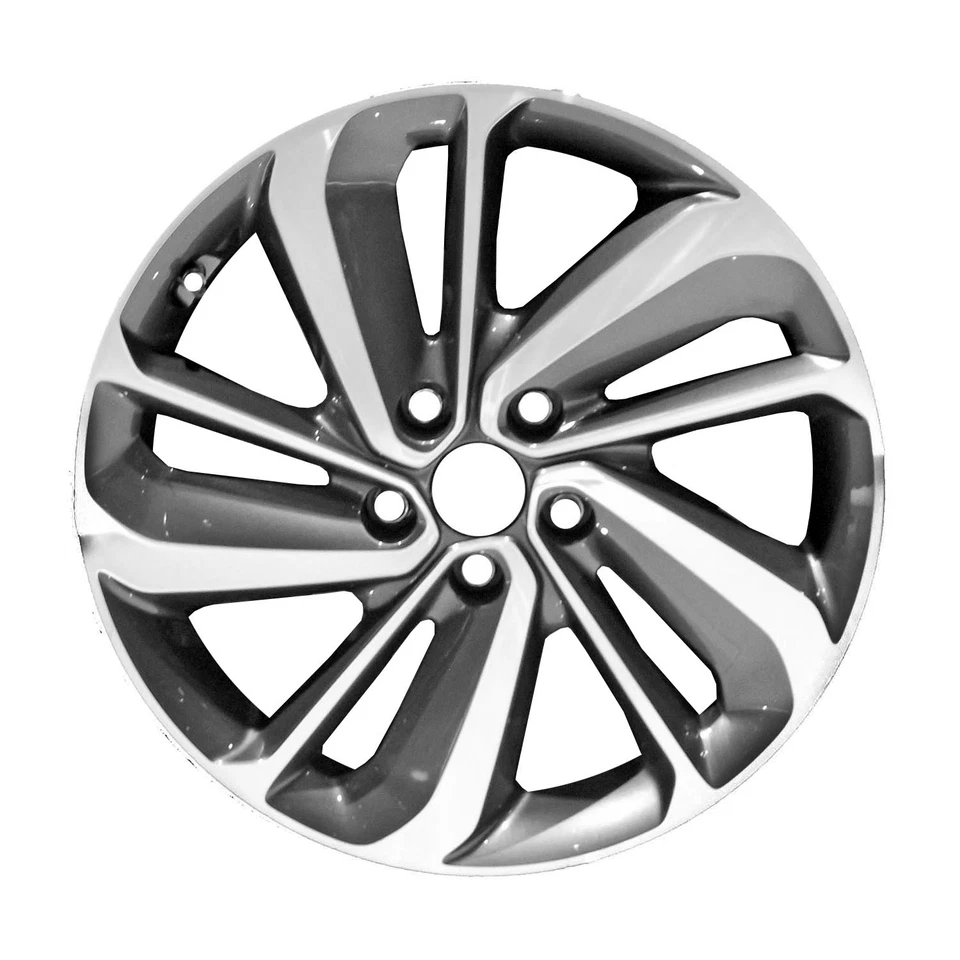 74763 Reconditioned OEM Aluminum Wheel 18x7.5 fits 2017-2019 KIA NIRO - Image 1 of 1