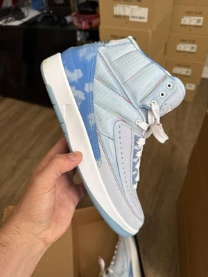 Size 8 - Jordan 2 Retro x J. Balvin Blue - Image 1 of 4