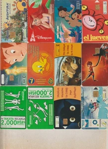 España 12 tarjetas Telefónicas Coleccionismo Temas infantiles (HG-128) - Picture 1 of 1