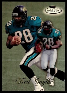 1998 Topps Gold Label Fred Taylor Jacksonville Jaguars #17 - Picture 1 of 2