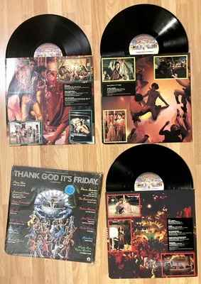 Thank God It's Friday (1978) 3-LP Vinyl • Soundtrack, Donna Summer, Commodores - Image 1 of 2