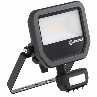 OSRAM/LEDVANCE Ledvance Performance Class LED Floodlight 17W 3000K Black IP65 Sensor