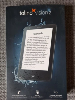 E-Reader, Tolino Vision 2, neuwertig, Originalverpackung - Bild 1 von 4