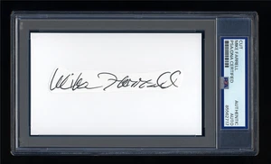 MIKE FARRELL SIGNED MINT CUT PSA/DNA AUTOGRAPHED MASH TELEVISION SHOW STAR - Picture 1 of 1