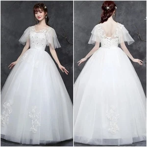 Evening Formal Party Ball Gown Prom Bridesmaid Bride Wedding Beads Dress S7268 - Picture 1 of 12