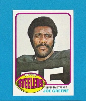 Juego de fútbol americano Topps Break 245 1976 Joe Greene Steelers ¡Como nuevo! Foto 1 de 2