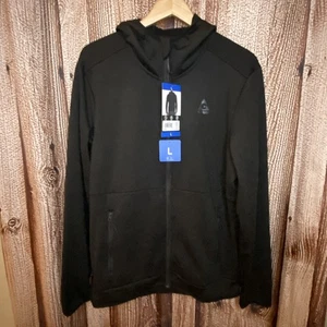 Gerry Herren Hoodie mit durchgehendem Reißverschluss schwarz Größe Large Paket 587357 - Bild 1 von 7