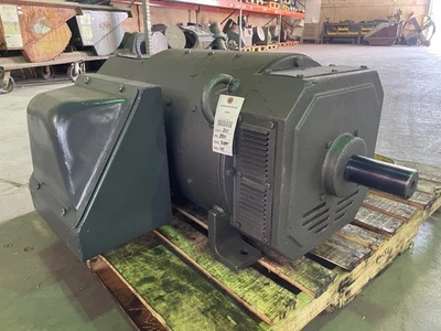 100 HP General Electric DC Electric Motor 1800 RPM Fr 368AT DPFVBB 500 V EOK - Image 1 of 3