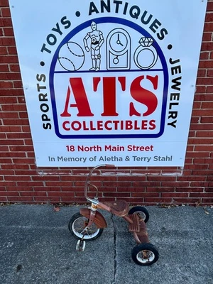 *****VENTA VENTA VINTAGE ANTIGUO CUERPO DE HIERRO PESADO ORIGINAL TRICICLO VENTA VENTA***** Foto 1 de 4