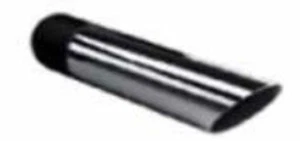 Jones Exhaust JCM31222 Chrome Exhaust Tip Angle Cut 3.5 - Bild 1 von 1
