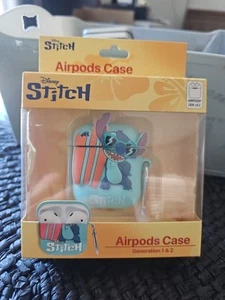 DISNEY STITCH AIRPODS CASE GENERATION 1&2 - Photo 1 sur 3