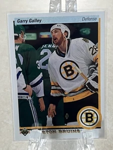 GARRY GALLEY--ROOKIE--1990-91 UPPER DECK--BOSTON BRUINS--FREE SHIPPING - Picture 1 of 2