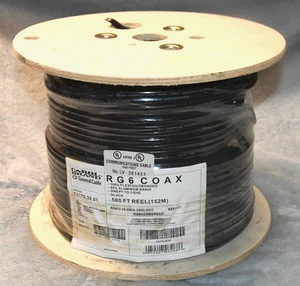 New Sealed 500' Spool Of RG6 Coax - Picture 1 of 2
