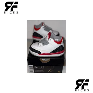Nike Air Jordan 3 Retro "Hall Of Fame" Sneaker Kleinkind Größe 5C 32033-116 - Bild 1 von 8