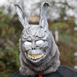 Donnie Darko Mask Horror Frank The Bunny Halloween Masks Latex Headgear Party - Picture 1 of 6