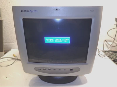 13.5" HP Hewlett Packard Pavilion M50 D5258A CRT Retro Gaming Computer Monitor - Image 1 of 4