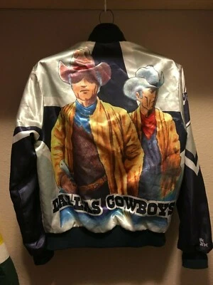 CHAQUETA FANIMATION DALLAS COWBOYS CHALK LINE TALLA MEDIANA BONITA/RARA Foto 1 de 4